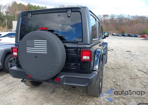 2018 Jeep Wrangler Unlimited Sahara 4X4 z USA, uszkodzony, nr VIN 1C4HJXEG2JW256508